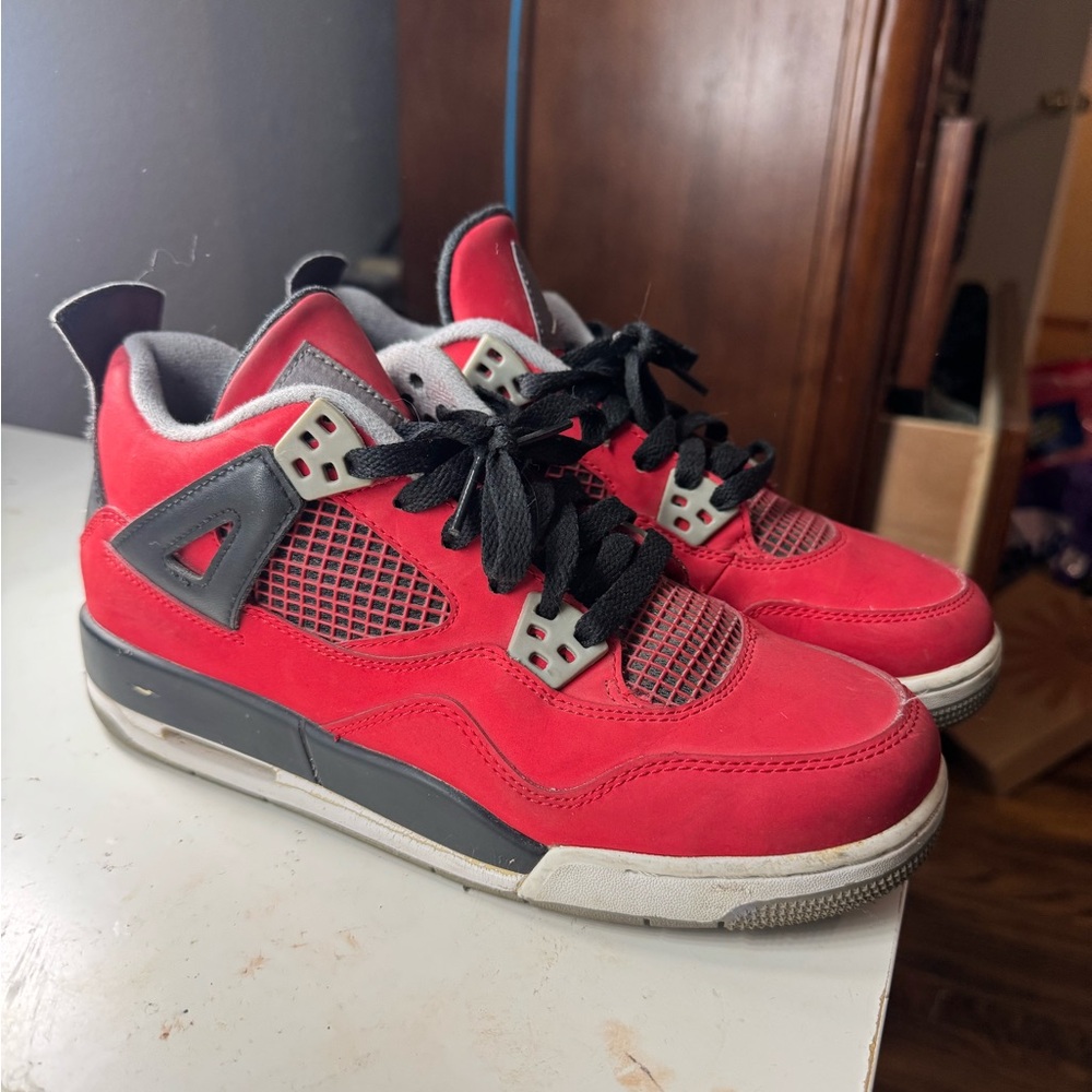 Red Athletic Sneakers